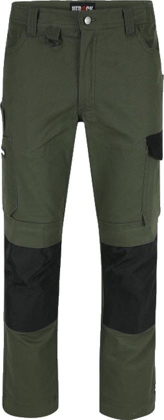 Pantalon de travail Herock Dero Additional (2101) - Kaki | Zwart - 42