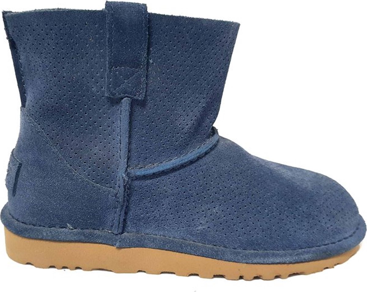 UGG Suede Dames Boot Classic Unlined Mini Perf 1016852 Blue (Mri) EU 36
