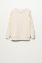 Mango Trui Katoenen Oversized Sweater 17015938 05 Dames Maat - S