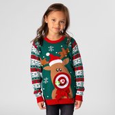 SillySanta Kersttrui -Kids tm 14 jaar- Kid's Rudolf Dart Game Multicolours