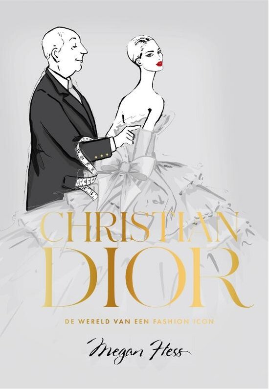 Boek cover Christian Dior van Megan Hess