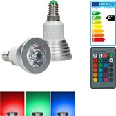 LED Spot E14 3 Watt RGB