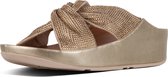 FitFlop™ Twiss™ Crystal Slide Platino - Maat 36