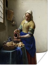 Poster Het melkmeisje - Johannes Vermeer - 30x40 cm