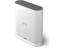 Arlo Pro Smart Hub (wit) - SMART HUB - Arlo Gecertificeerd Accessoire - lokale opslag via USB, 2,4 & 5 GHz WiFi, ethernetkabel, Apple HomeKit-connectiviteit - Compatibel met Arlo deurbellen, camera's & floodlights - VMB4540-100EUS