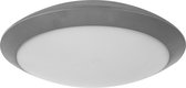 VELAN Plaf. LED 1600Lm 16,5W grijs IP65