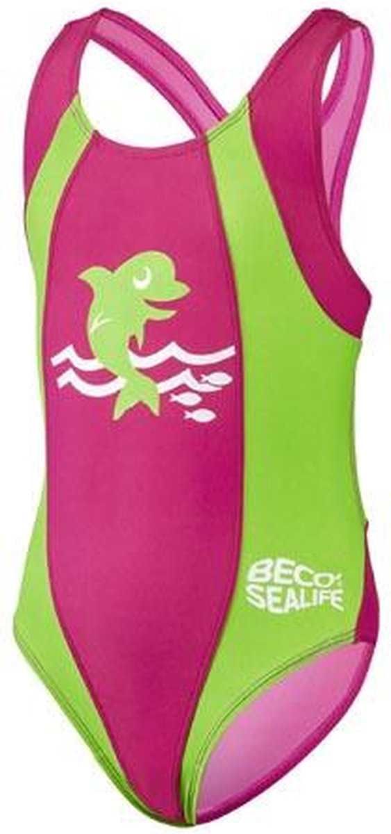 Beco Badpak Sealife Spf 50+ Polyamide Roze/groen Maat 92