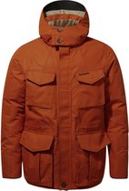 Craghoppers - Waterdichte jas voor heren - Pember - Bruin Oranje - maat XL