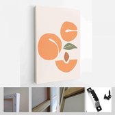 Abstract stilleven in pastelkleuren posters. Collectie hedendaagse kunst - Modern Art Canvas - Verticaal - 1636207015