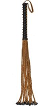 Braided 22 Tails with 12 Handle - Italian Leather