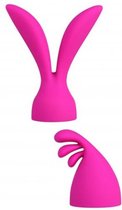 Palm Power - Siliconen Opzetstukken Palm Pleasure - Sextoys - Wand Vibrators & Accessoires