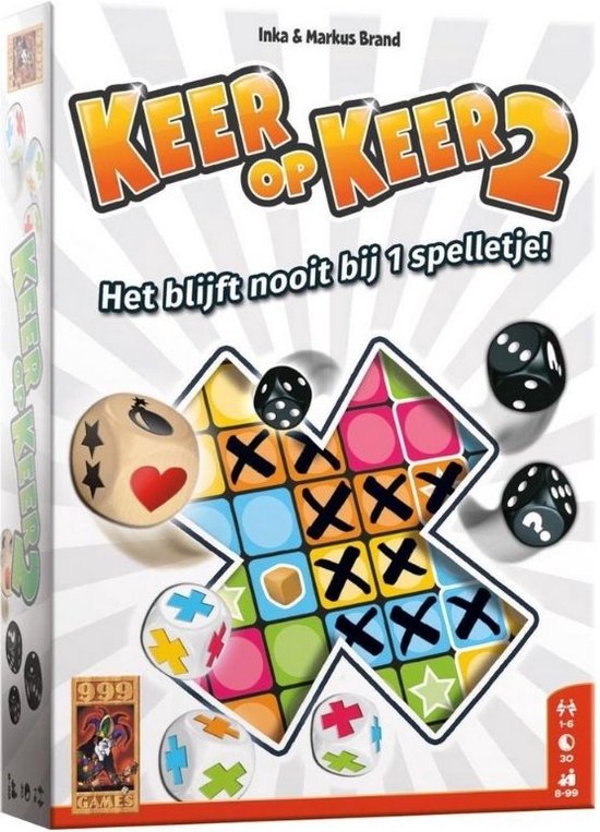 Thumbnail van een extra afbeelding van het spel Spellenbundel - Dobbelspel - 2 Stuks - Keer op Keer 2 & Rory's Sory Cubes Mystery