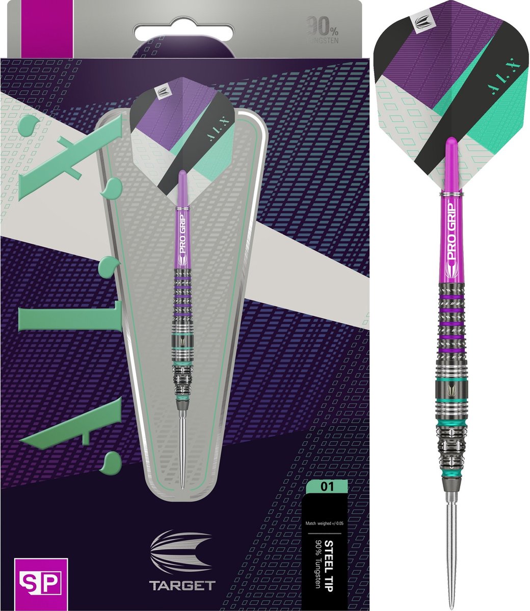 Target ALX 01 Swiss Point 90% - Dartpijlen - 23 Gram