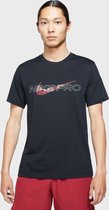 Nike Pro Heren Dri-FIT Grafisch Shirt - Maat M
