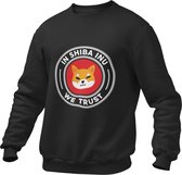 Crypto Kleding -In SHIBA INU we Trust - Bitcoin - Trui/Sweater