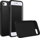 Apple iPhone 7 Hoesje - Rhinoshield - SolidSuit Serie - Hard Kunststof Backcover - Carbon Fiber Black - Hoesje Geschikt Voor Apple iPhone 7