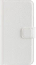 Apple iPhone 7 Plus Hoesje - XQISIT - Slim Wallet Serie - Kunstlederen Bookcase - Wit - Hoesje Geschikt Voor Apple iPhone 7 Plus