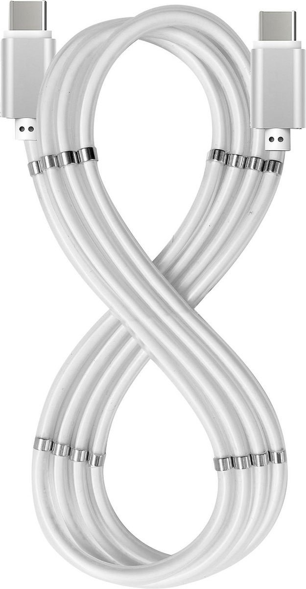 Celly Usb C Naar Magnetische Kabel 1 M Wit
