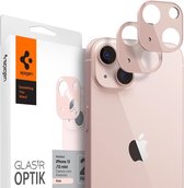 Spigen - Apple iPhone 13 / iPhone 13 Mini camera lens screenprotector - Roze - 2 pack