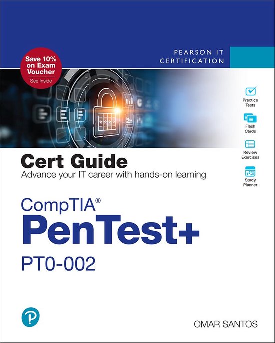 Certification Guide - CompTIA PenTest+ PT0-002 Cert Guide - cover