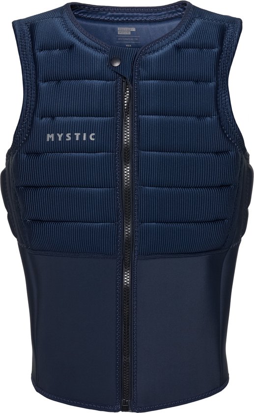 Mystic Watersports Foil Impact Vest - Surf/Kitesurf Vest With Spine Protection, Quick Dry, Black