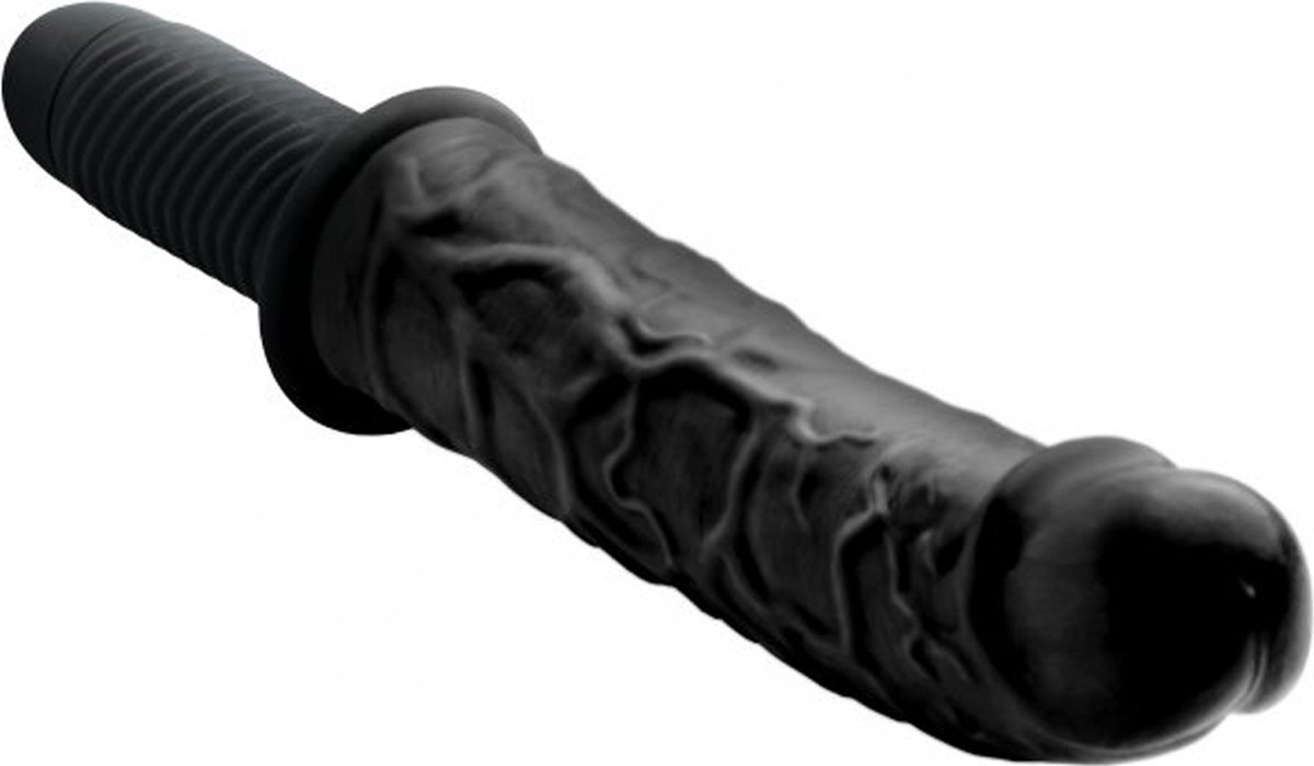 Goedkoopste The Curved Dicktator Vibrator - zwart