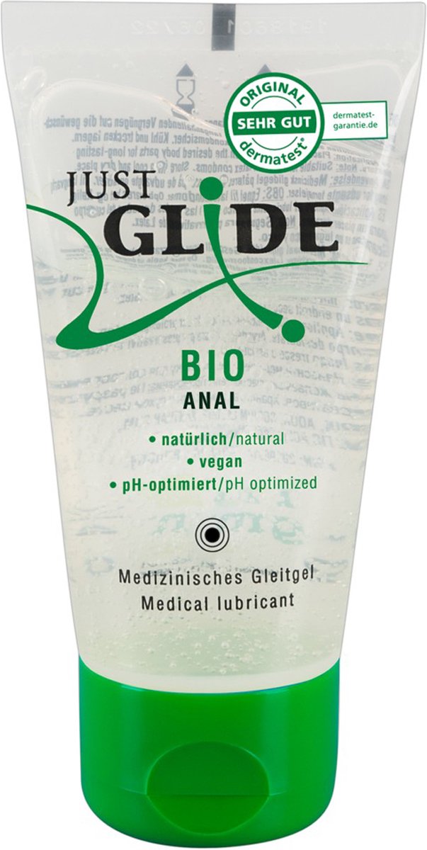 Goedkoopste Just Glide Bio Anaal Glijmiddel - 50 Ml