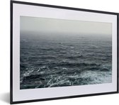 Fotolijst incl. Poster - Zee - Lucht - Water - 40x30 cm - Posterlijst