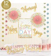 Decoratie Kit Chevron Pastel