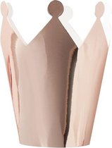 Mini Kroontjes - Rosé Goud – 5 stuks