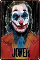 Retro Muur Decoratie uit Metaal The Joker 20x30cm DU-6854