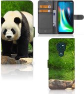 Telefoontas Motorola Moto G9 Play | E7 Plus Hoesje Panda
