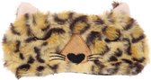 Masque de sommeil léopard en peluche Cutiemals Adoramals