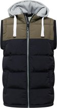 Indicode Jeans bodywarmer easterly Kaki-M