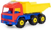 kiepwagen Sean junior 70 x 26 cm geel/rood/blauw