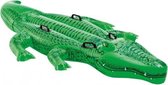 opblaasdier krokodil 203 x 114 cm groen