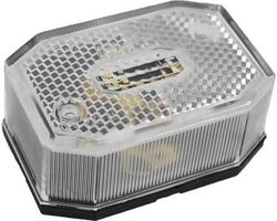 Aspock Flexipoint wit breedtelicht 6-kant reflecterend
