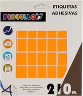 Pincello Zelfklevende Etiketten 17 X 24 Mm Papier Oranje