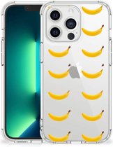Hippe Hoesjes iPhone 13 Pro Max Smartphone hoesje met doorzichtige rand Banana