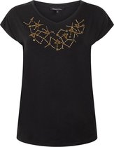 Tramontana T-Shirt Embellishment Black - S