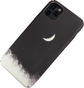 Apple iPhone 6 / 6s - maan hard hoesje Laurent zwart - Geschikt voor