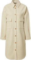 Cream tussenmantel clara Beige-S