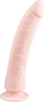 Beige realistische dildo met zuignap