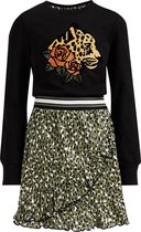 WE Fashion Meisjes jurk met dessin