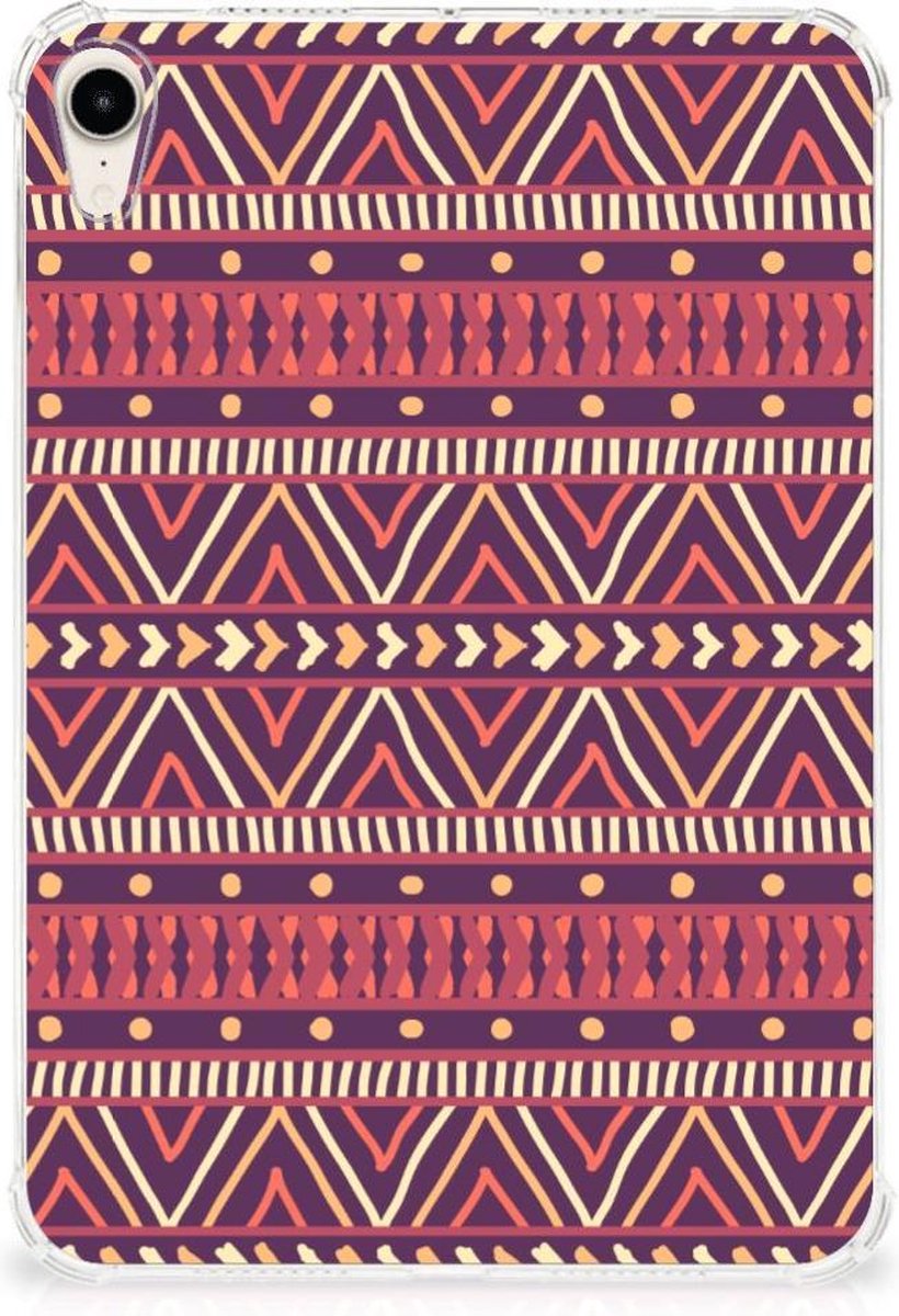 Apple iPad mini 6 (2021) Hippe Hoes Aztec Paars