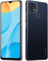 Transparant hoesje voor de Oppo A15 - TPU Backcover