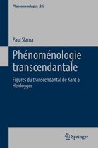 Phaenomenologica 232 - Phénoménologie transcendantale