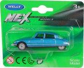 schaalmodel Citro√´n DS23 junior 1:60 die-cast blauw