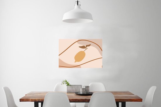 Affiche Été - Citroen - Fruit - 60x40 cm