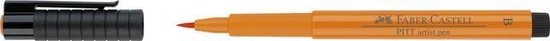 Faber-Castell tekenstift - Pitt Artist Pen - brush - oranje glanzend - FC-167413